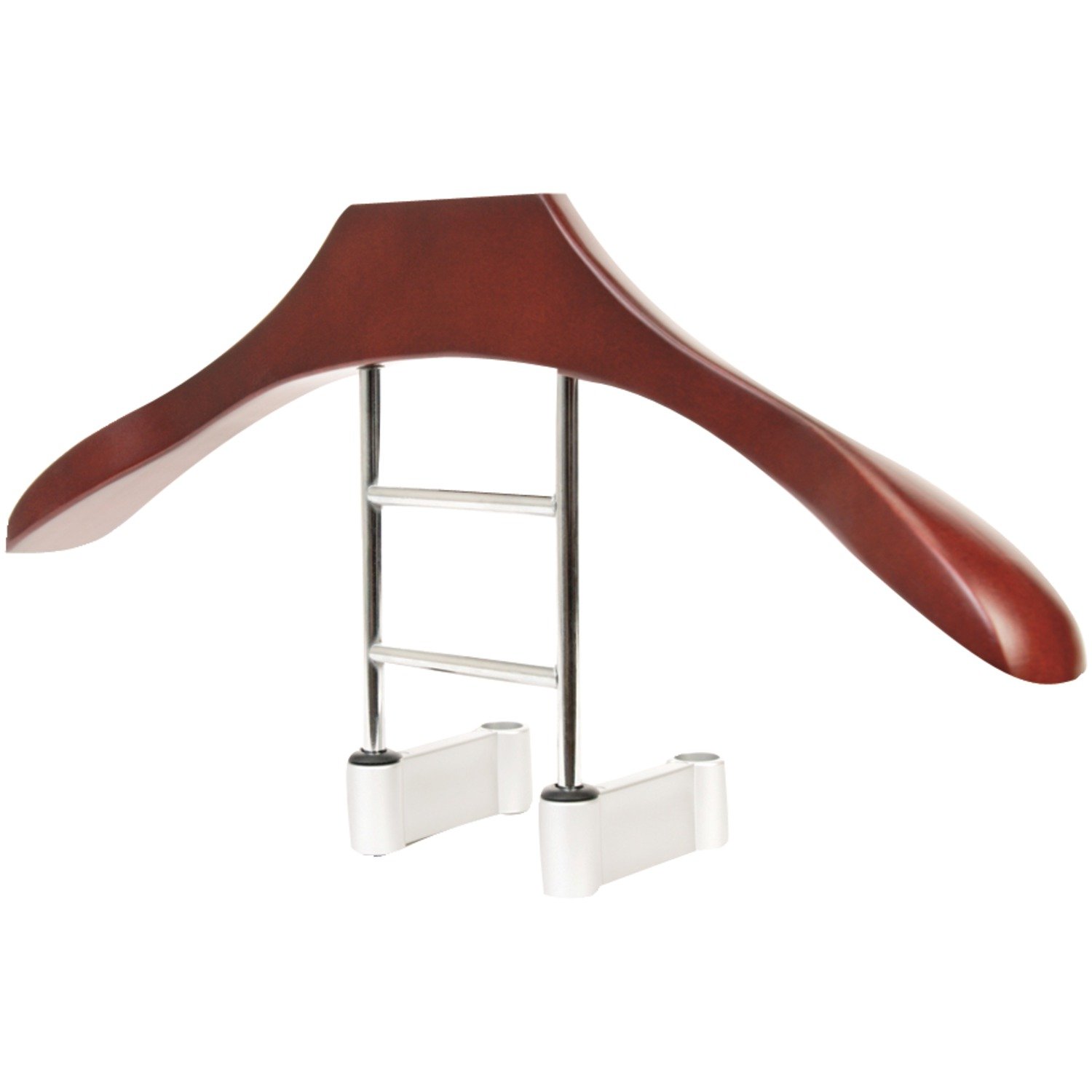 Photo 1 of Maxsa 20022 Car Butler Coat Hanger for Cars, Perfect for Suit, Jacket, Overcoat, Shirt, Purse, and Accessories, Premium Solid Wood and Metal Design, Durable and Elegant Seat Organizer, Brown