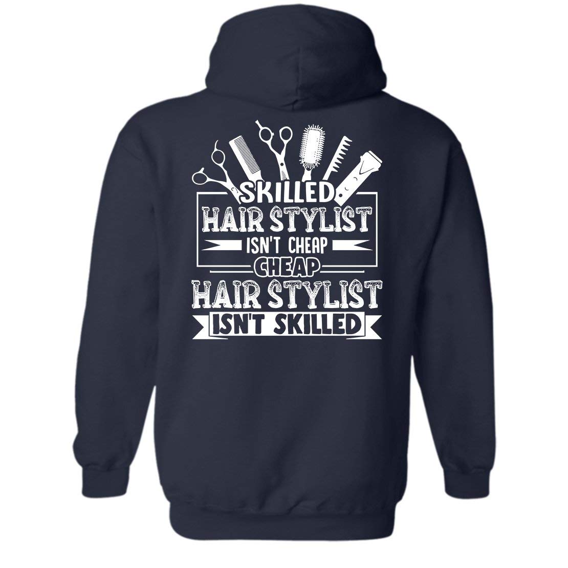 Amazon Com Skilled Hair Stylist Hooded Sweatshirt Outerwear T