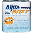 Thetford Aqua-Soft Toilet Tissue - Toilet Paper for RV and marine - 2-ply - Thetford 03300 (Pack of 4 rolls) , White