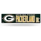 NFL Rico Industries Plastic Street Sign Plastic 4" x 16" Street Sign