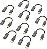 BENFEI DisplayPort to HDMI Adapter 10 Pack DP Male to HDMI Female with Audio view 1