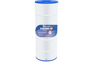Future Way CC1500e Pool Filter Cartridge Replacement for Hayward XStream CC1500, Replace Hayward CCX1500RE, Pleatco PXST150, 
