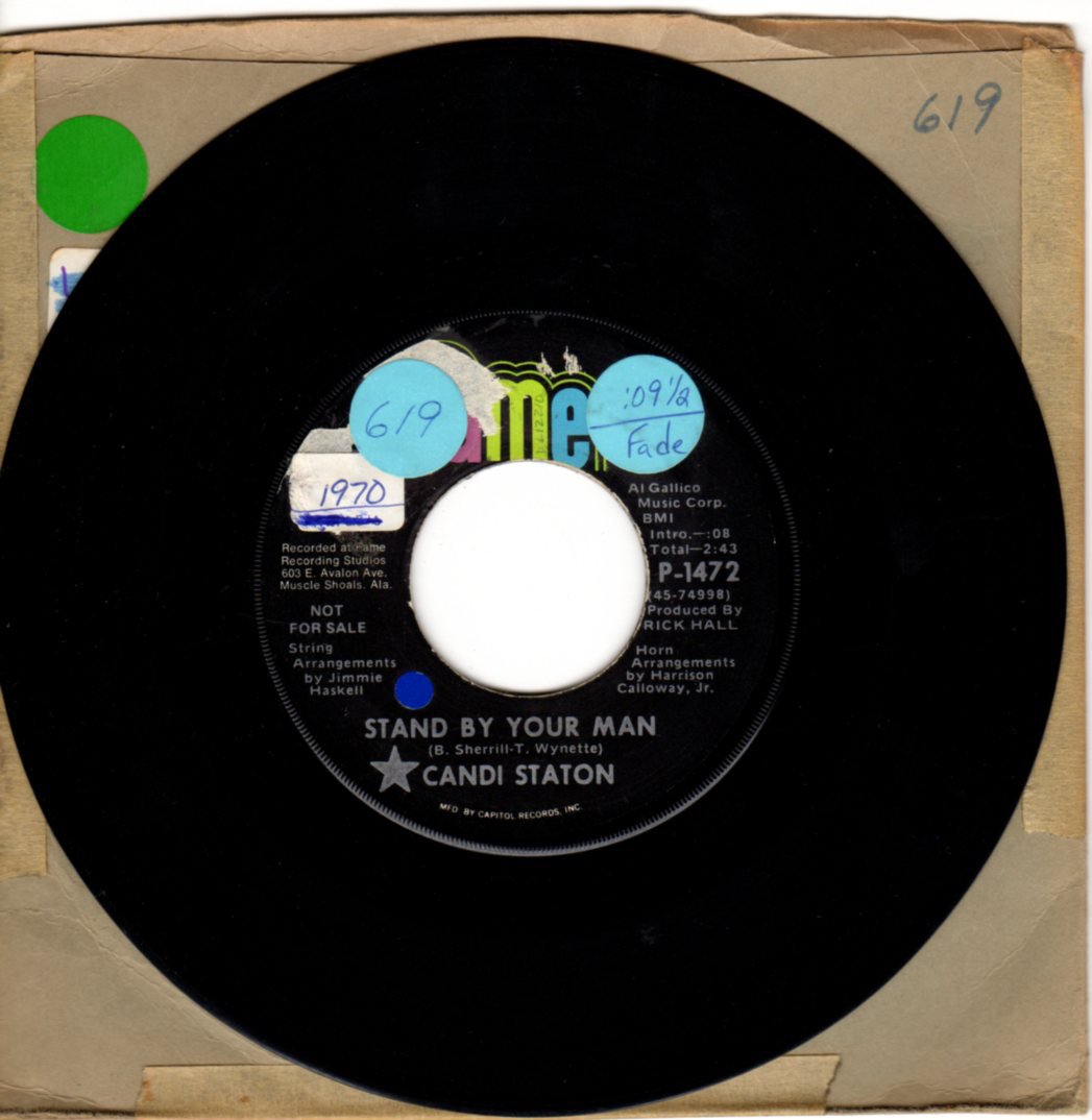 Candi Staton Candi Staton Stand By Your Man b/w How Can I Put Out