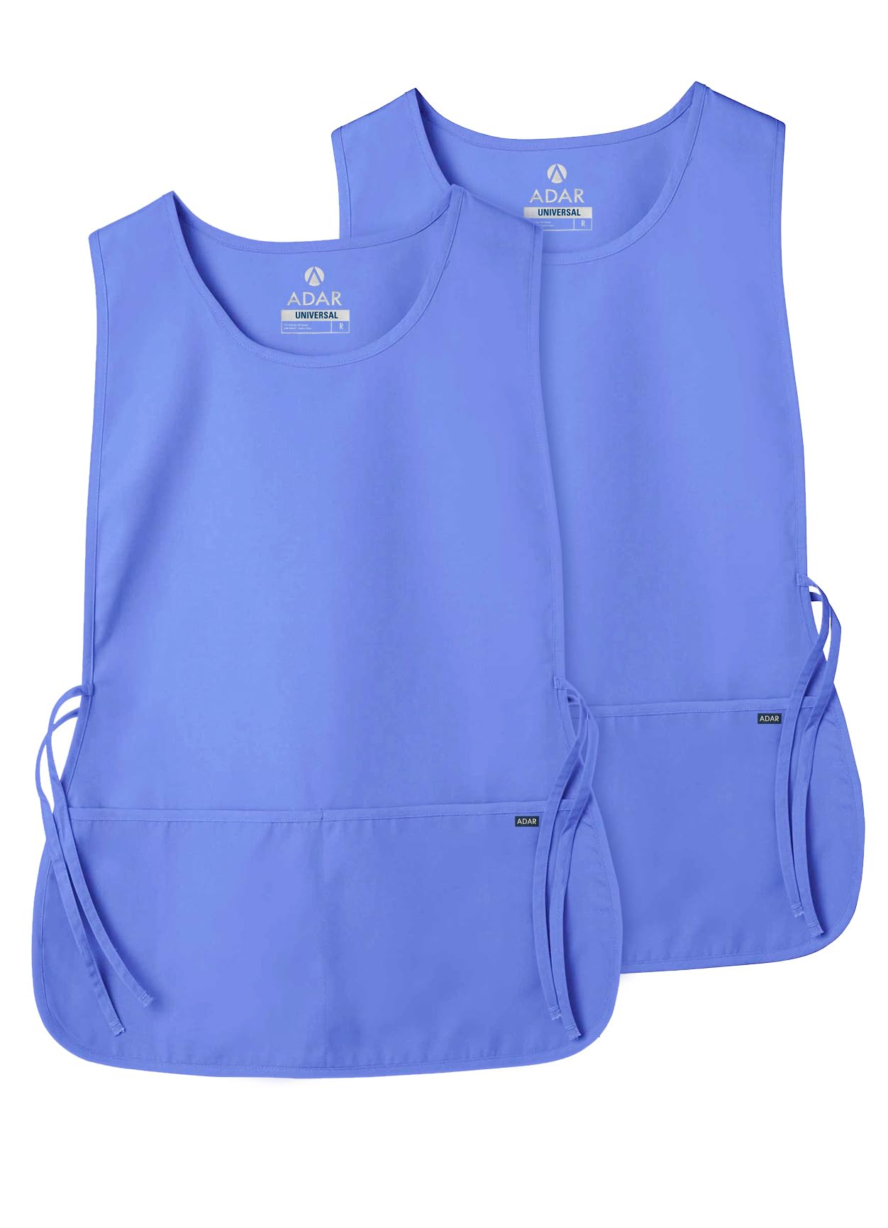 Adar Uniforms Women's 7022cblr Tabard Apron, Ceil Blue, One Size UK