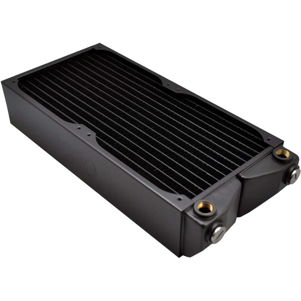 Coolgate CG280 Radiator 280 mm – Black