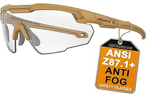 HTS HUNTERSKY Shooting Range Glasses S57 mil-prf-31013 mil-prf-32432 shooter glasses with range glasses men Ballistic Impact 