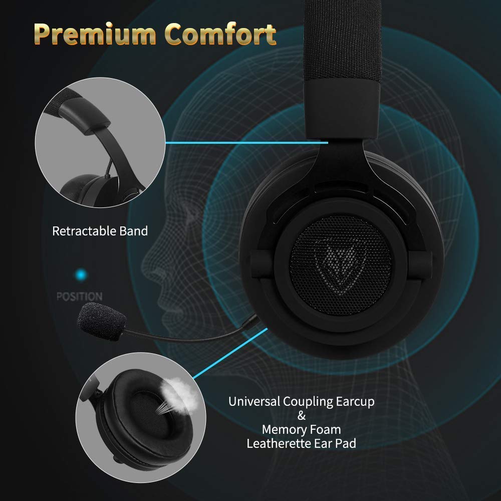 Elettronica Fabric Xbox one Android e iPhone PC con Microfono Gaming  Headset Cuffie per PS4 Auricolari PlayStation 4 Mac Xbox One Fabric  Headband farmaki.gr