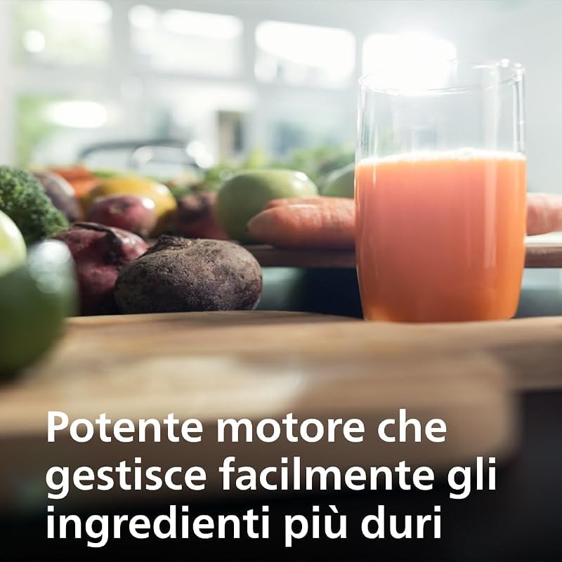 centrifuga frutta e verdura 3000, 800W, tecnologia QuickClean, 2L — foto 6 di 7