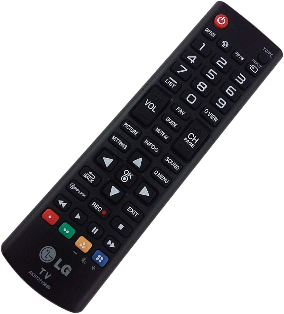 DEHA Compatible with TV Remote Control for LG 55LA7400 Television