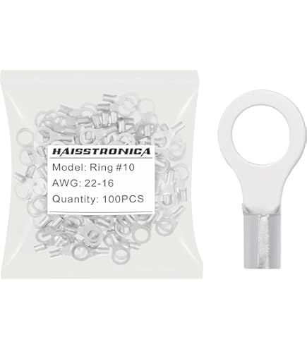 R14-10 JST | JST, R Unsulated Rg Termal, 10mm Stud Size, 10.5mm² - View #5