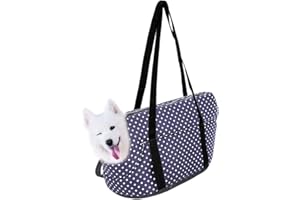 Pet Carrier Purse Tote Bag, Cat Dog Travel Portable Shoulder Warm Soft Bag for Small Medium Dogs in Winter for Shopping Hikin