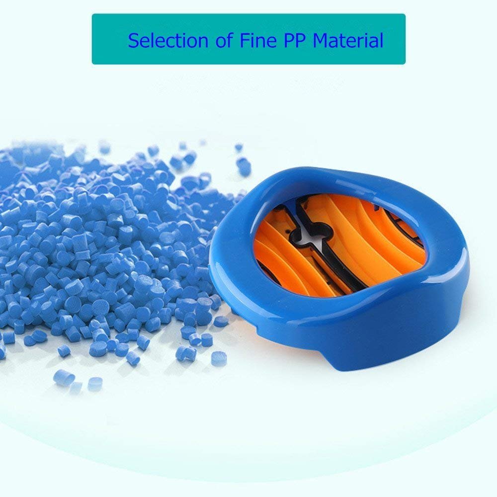 Compacto y Portátil para Viajes Plegable Orinal con 10 Bolsas de