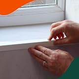 Home Smart White UPVC Angle Trim 40mm 90 Degree Right Angle Corner Profile 3 view 5