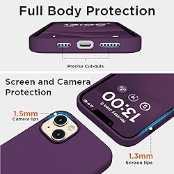 COFFKER for iPhone 13 Phone Case with [2X Screen