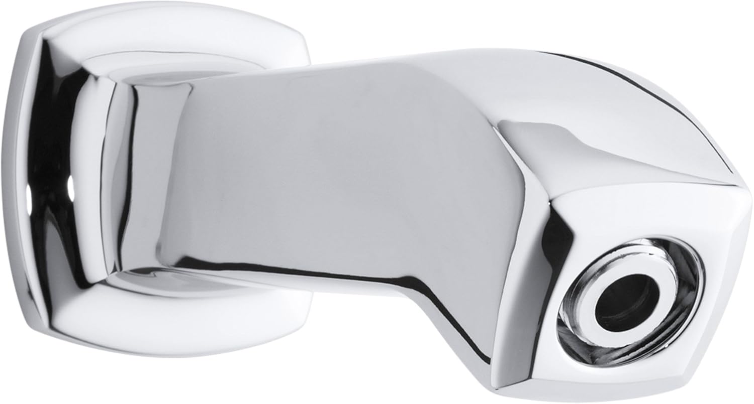 Kohler K16281CP Margaux Showerarm and Flange, Polished Chrome