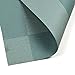 U'Artlines Placemat, Crossweave Woven Vinyl Placemat Washable Table Mats Blue