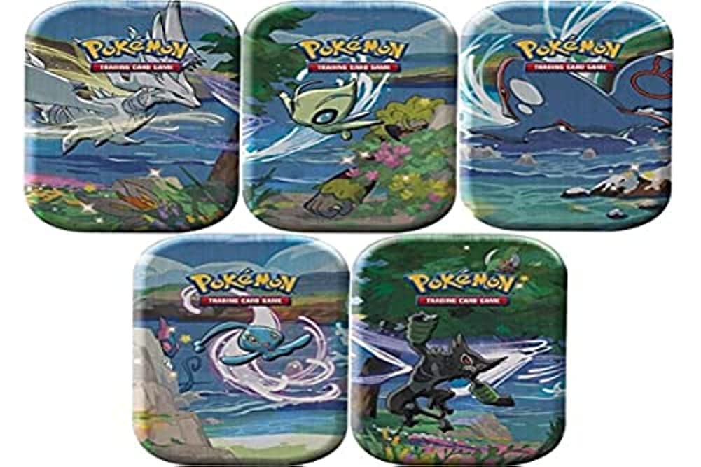 Pokémon | Shining Fates: Mini Tin (One at Random) | Card Game | Ages 6+ | 2 Players | 10+ Minutes Playing Time