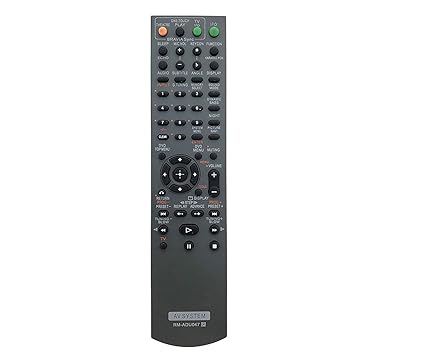 Wincase® RM-ADU047 Remote Control fit for Sony DVD Home: Amazon.in