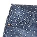 Blostirno Women's Denim Shorts Cuffed Short Jeans Pants