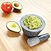 Avocat Granite Mortar And Pestle - Crush, Grind, Mix, and Powder