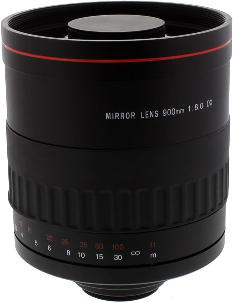Camera Advance 900mm f/8 Mirror Telephoto Lens for Nikon