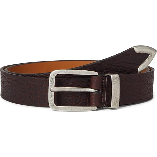 Amazon.com: Martin Dingman Men's William 2 Buckle, Black, 32