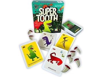 Super Tooth A Dino mite Card Game Card Game