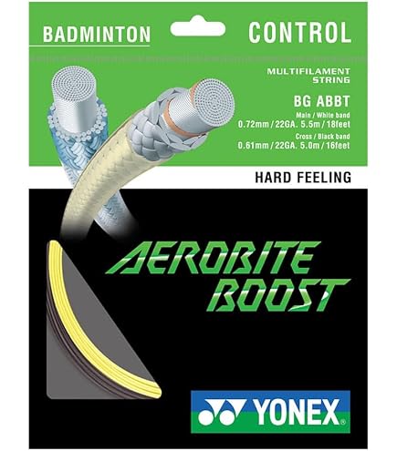 Amazon.com : Yonex Aerobite Badminton String 200m Reel : Sports