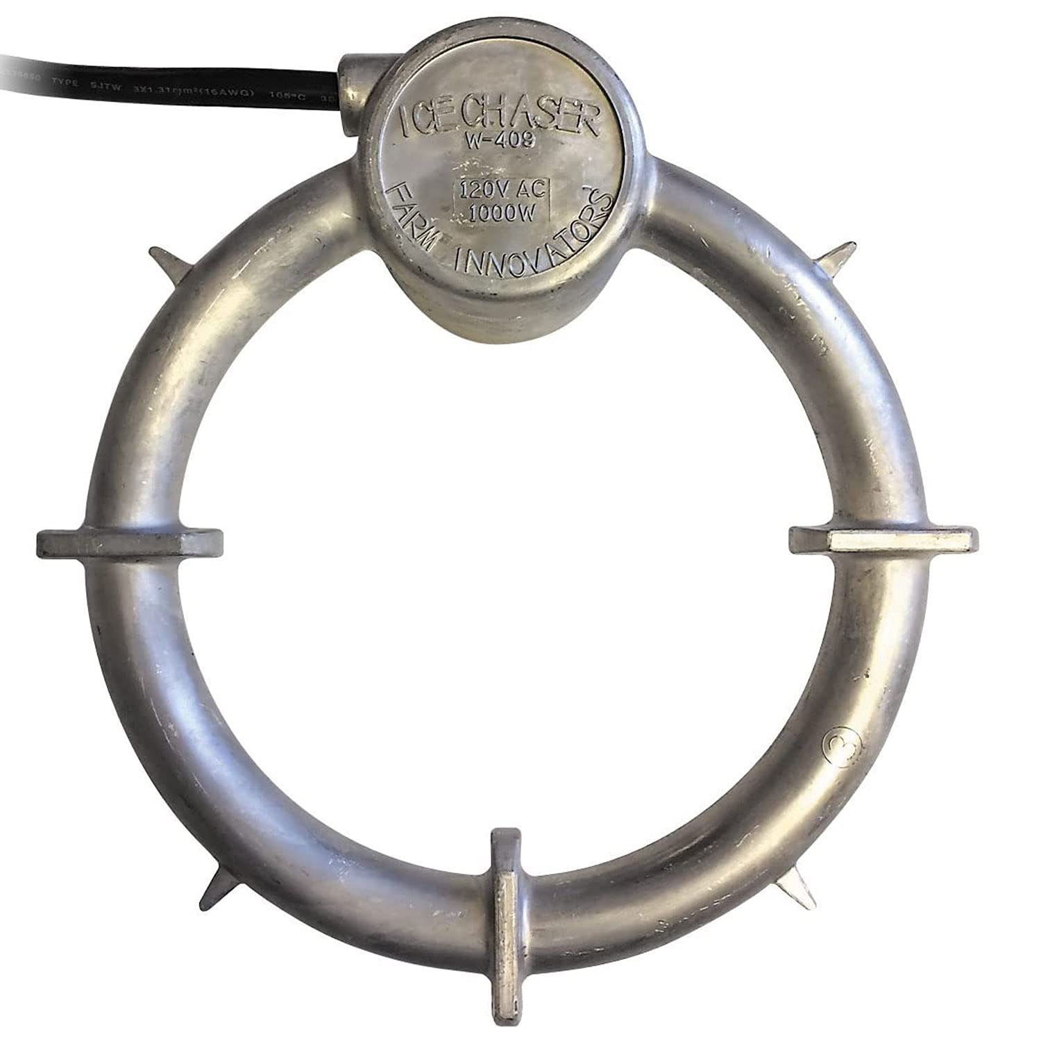 Photo 1 of Farm Innovators, Inc. Model W-409 Submergible Bucket Livestock Water 1000 Watt Heater with Attached Guard