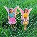Mood Lab Fairy Garden - Fairy Figurines - Miniature Garden Kit - Walking Girls Set of 2 pcs for Outdoor or House Decor