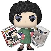 Funko The Rocky Horror Picture Show Frank-N-Furter in Hospital Gown + ToyBop Protector: Retro Pop! Movies Vinyl Figure (Bundled with Pro-Deluxe Pop Protector Collector Case Box Gift Set)