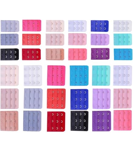 KOSHIFU 25PCS Extensions de Soutien-Gorge ulticolores Bra Extender 3 KOSHIFU 25PCS Extensions de Soutien-Gorge ulticolores Bra Extender 3