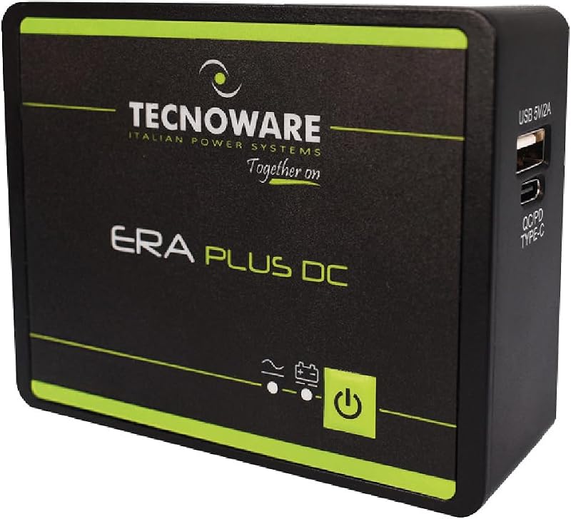 Tecnoware Power Systems Mini UPS ERA PLUS 5V 9V 12V 15V 20V 25W