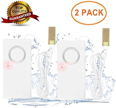 Detector de Fugas de Agua – 2 Unidades de Sensor de Fugas de Agua ...