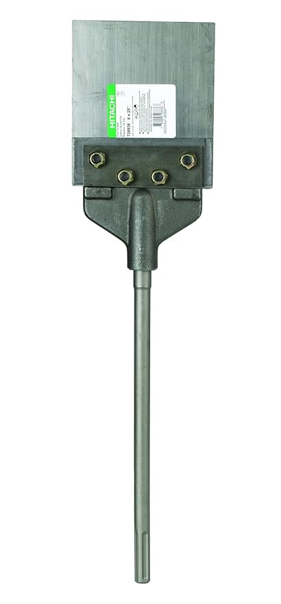 Hitachi 728836 Sds Max 6 Inch By 25 Inch Floor Scraper 2 Pack