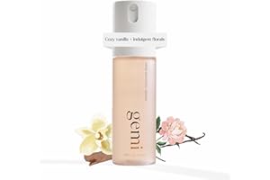 gemi Hand Sanitizer + Serum™ | Elysium | Hydrating K-Beauty Formula with Centella, Vitamin B5 & Green Tea | Kills 99.9% of Germs | Amber Floral Scent with Vanilla & Peony | 650 Sprays