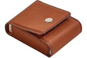 CREATIVE GIFTS INTERNATIONAL Creative Gifts Playing Cards Case in Caramel