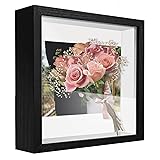 TouYinger 12x12 Shadow Box Frame with Letter