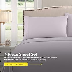 1500 Supreme Collection Twin XL Sheet Sets Lilac