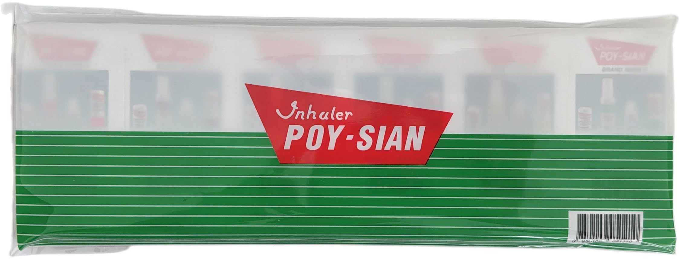 POY-SIAN Mark II Menthol Aromatherapy Nasal Inhaler, Natural Herbal Remedy with Cooling Essential Oils Poysian (Pack of 6)