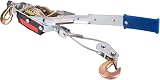 Toolzone 4 Ton Cable Puller Manual Winch Long Handle Ratchet 2m Cable view 2