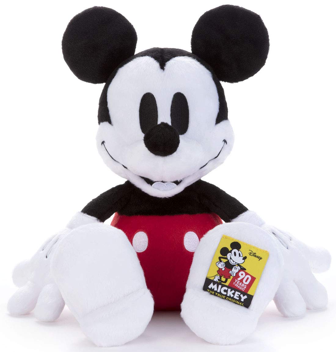 ディズニーキャラクター 90周年 ぬいぐるみM ミッキーマウス 高さ約42cm
