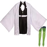 Vibsion Tanjirou Zenitsu Giyuu Mitsuri Cosplay Costume Anime Kimono Outfit Halloween