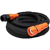 Black + Decker&reg; 25 ft x 5/8 in, Expanding Garden Hose &ndash; Lightweight, Kink-Resistant, Quick Repair Couplings&reg; BXMHBB22182
