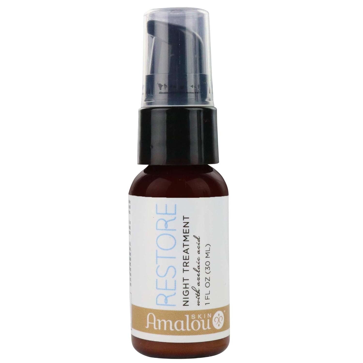 Amalou Skin - Restore Night Treatment Night Skin Care Treatment that Fights Blemishes, Pimples and Oily Skin, Pregnancy Safe Skin Care Blemish Treatment, With Azelaic Acid, Aloe Leaf and Lactic Acid