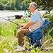 Portable Ultralight Heavy Duty Folding Compact Camping Chair by Sis-Tek Deep Seat Comfy Fabric Breathable Mesh Innovative No Sink Feet for Outdoors Fishing Festival BBQ Beach Backpacking Picnic Travel