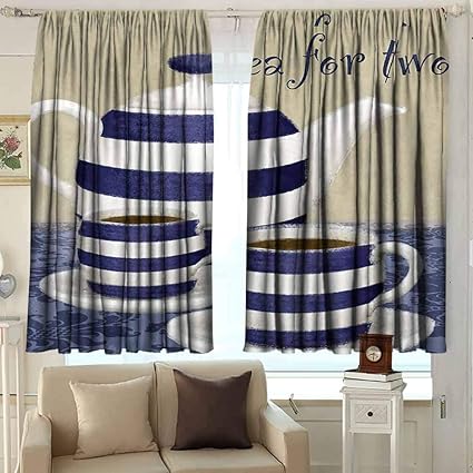 Pikaq Grommet Curtains Suitable For Bedroom Kitchen And Living