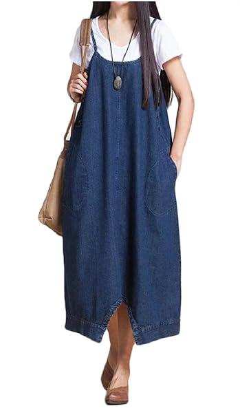 denim maxi dress amazon