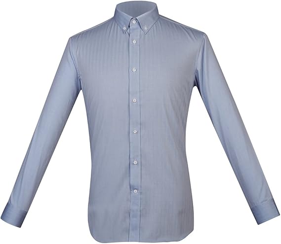 Amazon Modefile サックス青 シャツ メンズ 100 コットン 紳士スタイル 長袖 シャツ 通販 Amazon Modefile サックス青 シャツ メンズ 100 コットン 紳士スタイル 長袖 シャツ 通販