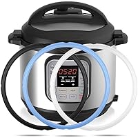 Mocoosy 3PCS Silicone Sealing Ring for Instant Pot 6 qt, Insta Pot Seals Replacement Gasket 6 Quart Instapot Sealing…